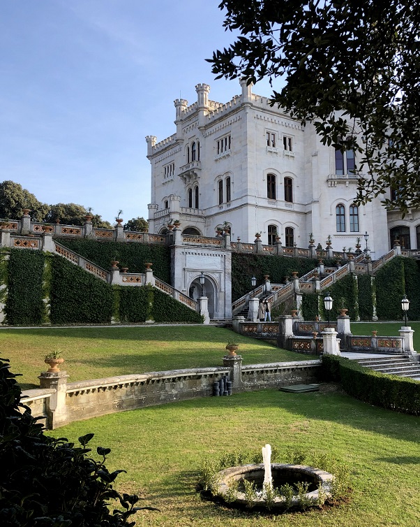 Fontane molo Castello Miramare